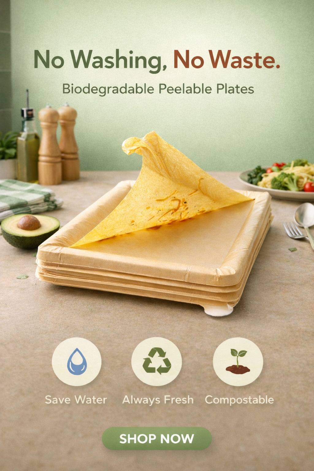 Peelate – 20 Layers Peelable Plates